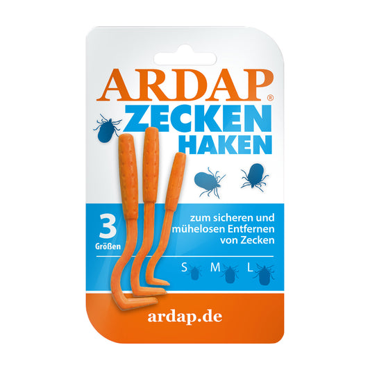 ARDAP Zeckenzange 3er Pack