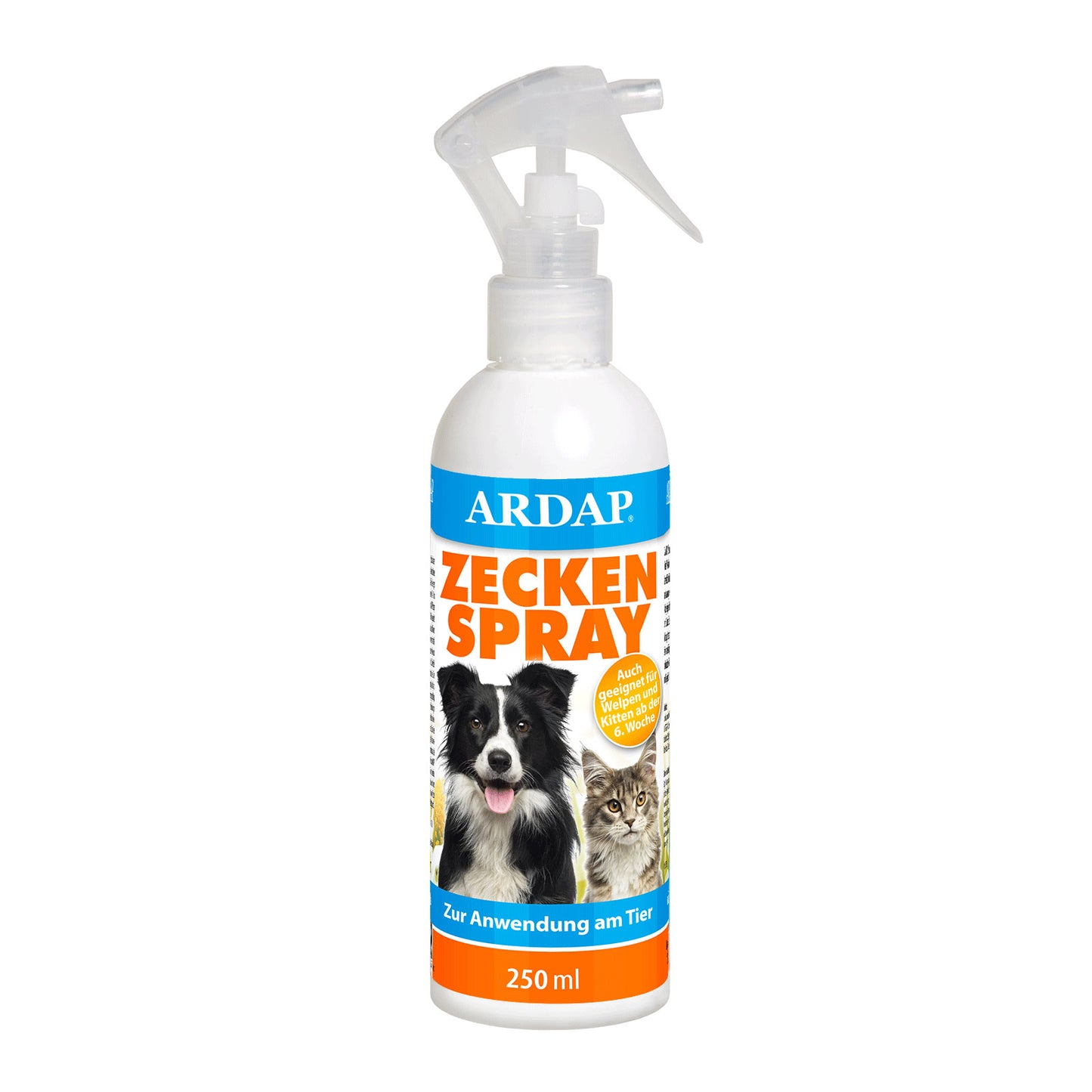 ARDAP Zeckenspray zur Anwendung am Tier