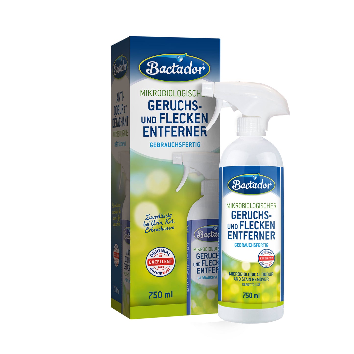 BACTADOR Geruchs- u. Fleckenentferner Spray